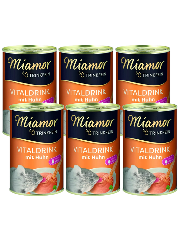 Miamor VitalDrink z kurczakiem 6x135ml