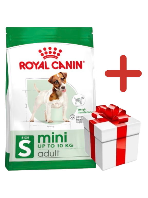ROYAL CANIN Mini Adult 2kg karma sucha dla psów dorosłych, ras małych + NIESPODZIANKA DLA PSA GRATIS!!
