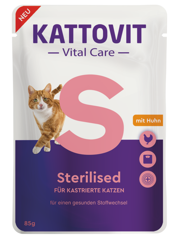 Kattovit Vital Care Sterilised 85g