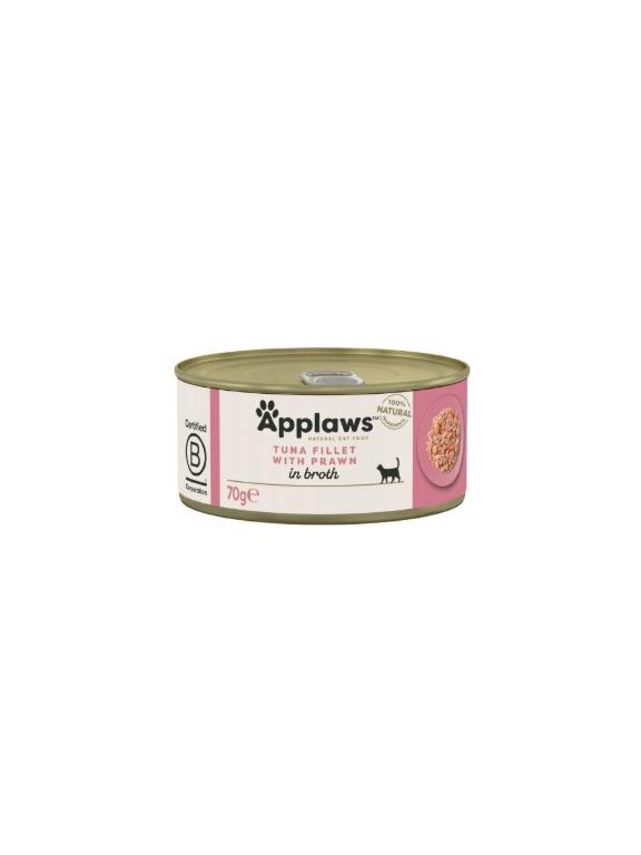 Applaws Cat Tuńczyk z krewetkami 70g PUSZKA
