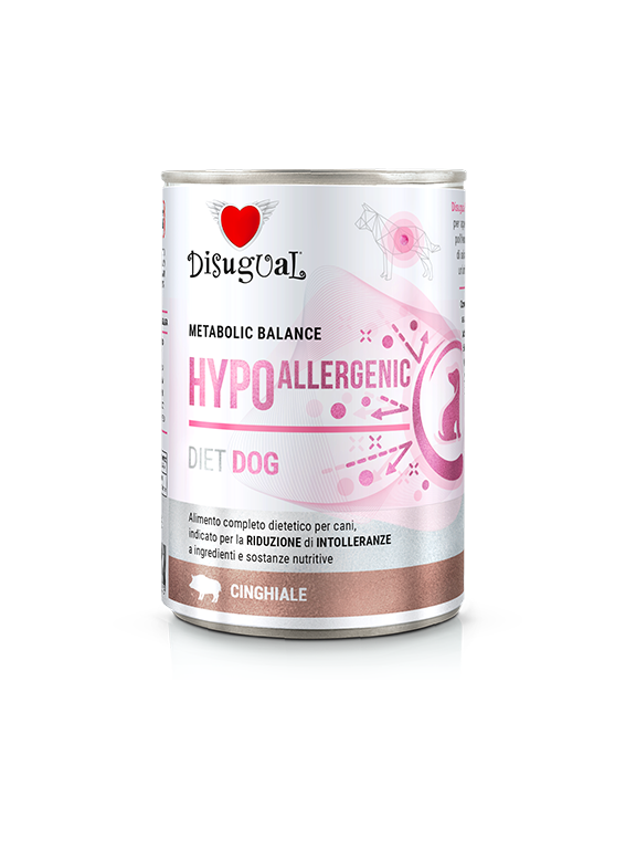 Disugual Karma mokra dla psa Weterynaryjna HYPOALLERGENIC Dzik (dorosły) 400g