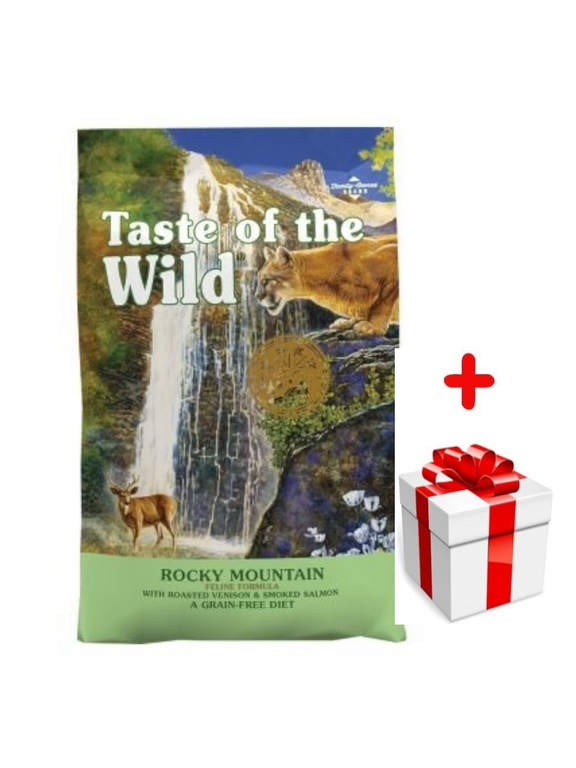 TASTE OF THE WILD Rocky Mountain Cat 6,6kg + niespodzianka dla kota GRATIS!
