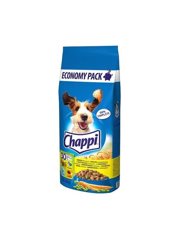 CHAPPI 13,5kg - sucha karma dla psów z drobiem i warzywami