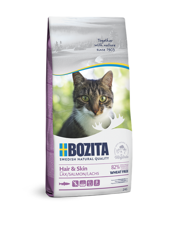 BOZITA Hair & skin z łososiem 2kg