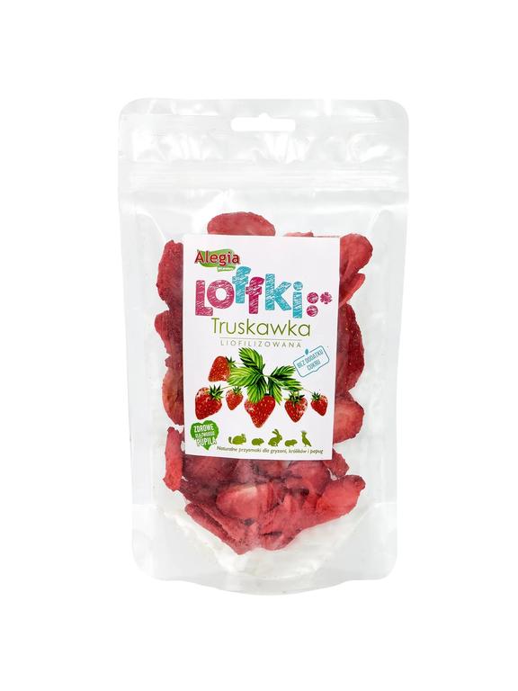 ALEGIA - Loffki Truskawka Liofilizowana 20g