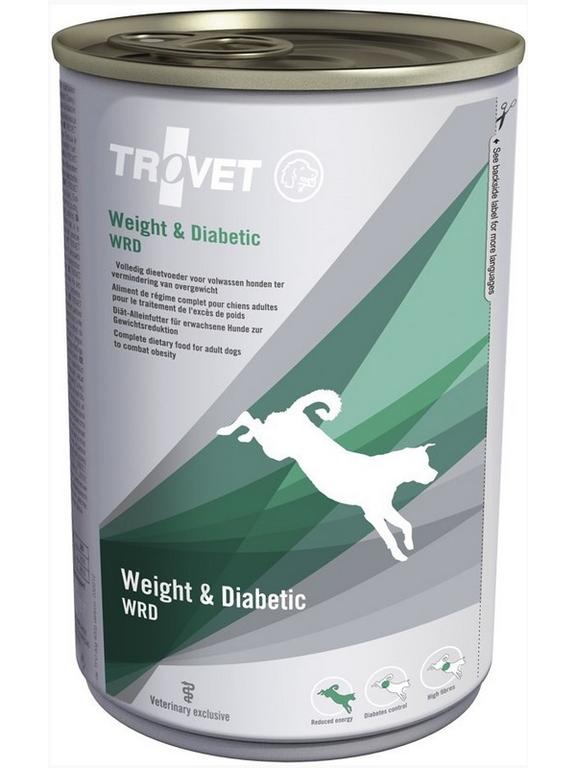 TROVET WRD Weight & Diabetic (dla psa) 400g - puszka