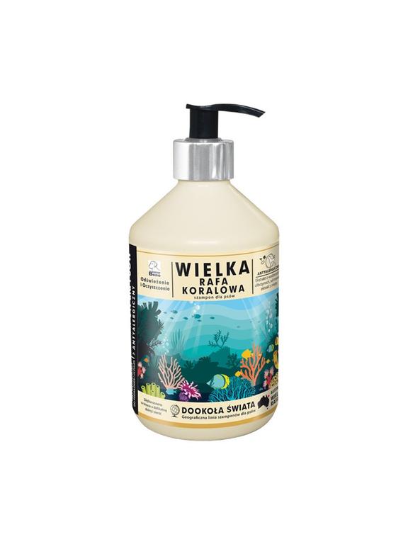 Szampon Super Beno Dookoła świata WIELKA RAFA KORALOWA ANTYALERGICZNY 400 ml