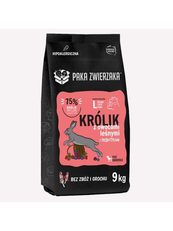 Paka Zwierzaka - Seventh heaven -Królik z owocami leśnymi „L” 9 kg