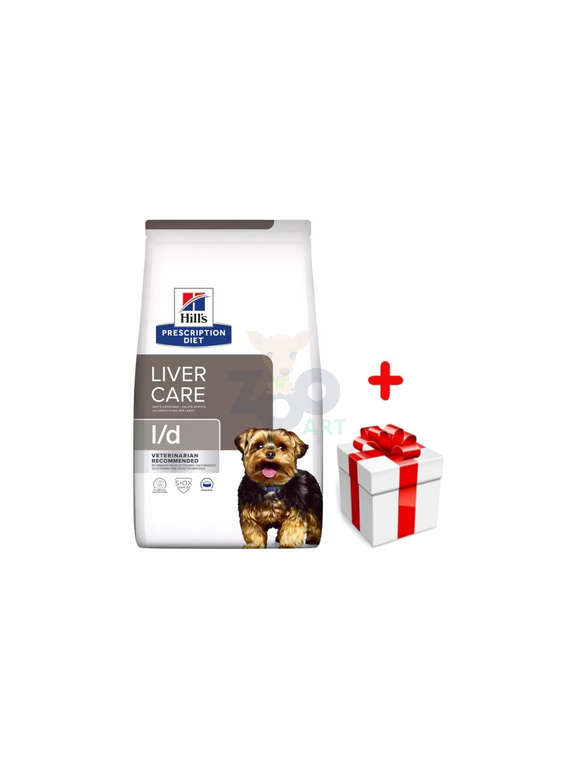 HILL'S PD Prescription Diet Canine L/d Liver Care 10kg + niespodzianka dla psa GRATIS!