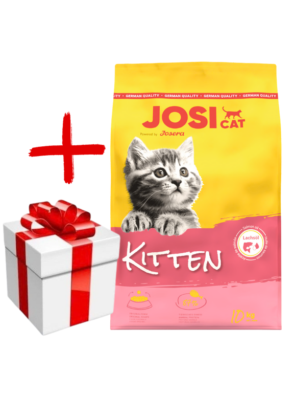JOSERA JosiCat Kitten 10kg + NIESPODZIANKA DLA KOTA GRATIS!