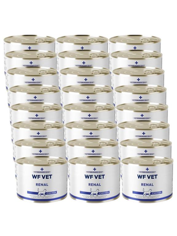 WF VET Renal cat chicken 24x200g