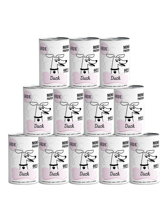 PEPE MONO PROTEIN Duck (kaczka) 12x400g