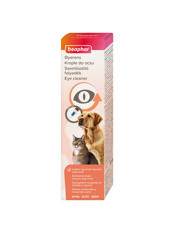 Beaphar OFTAL 50ML - krople do pielęgnacji oczu dla psów i kotów