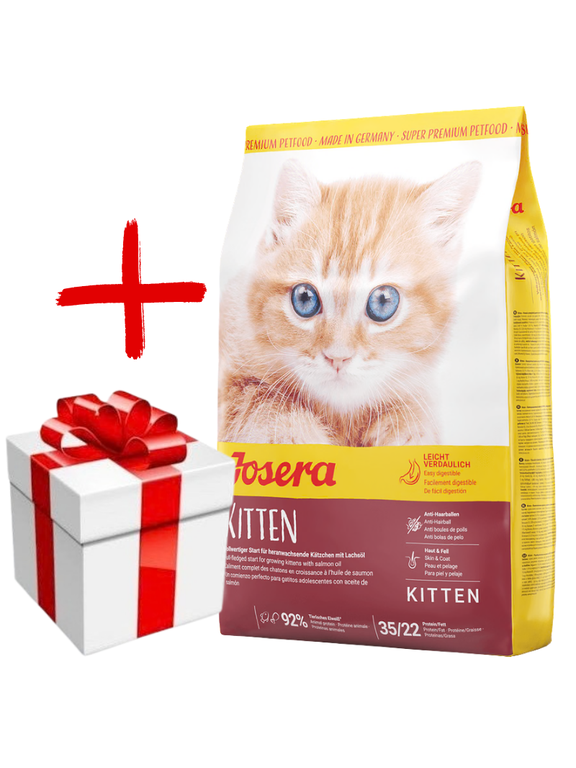 JOSERA Kitten 2kg + NIESPODZIANKA DLA KOTA GRATIS!
