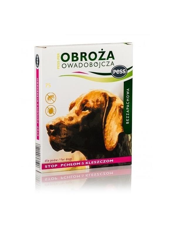 PESS Obroża owadobójcza bezzapachowa 75 cm dla psa