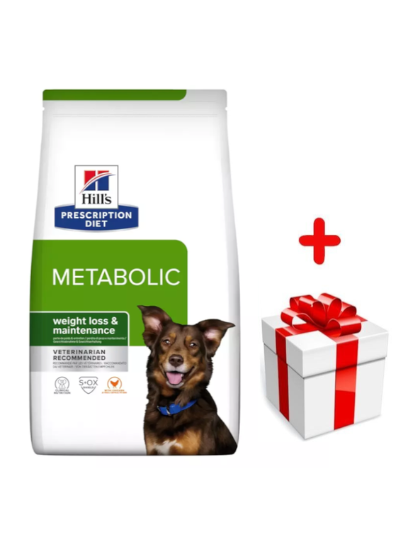 HILL'S PD Prescription Diet Metabolic Canine 12kg + niespodzianka dla psa GRATIS!