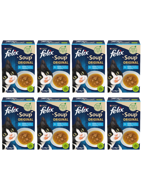 FELIX Soup Original Rybne smaki 8x(6x48g)