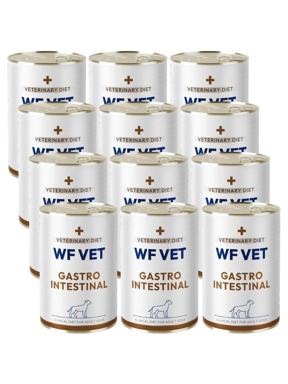 WF VET Gastrointestinal dog 12x400g - wspiera układ pokarmowy i prawidłowe trawienie