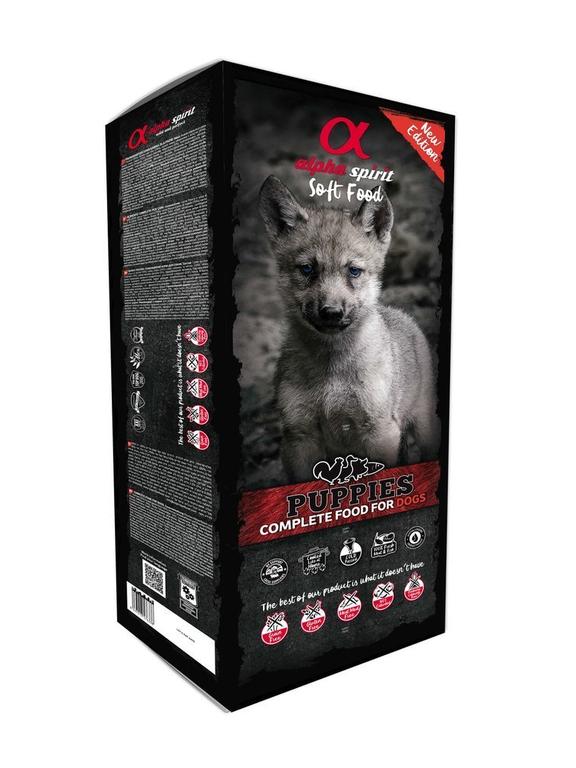 ALPHA SPIRIT Pełnoporcjowa karma miękka PUPPIES 9kg
