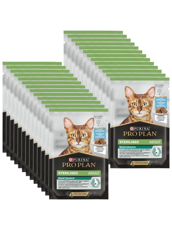 Purina Pro Plan Sterilised z rybą oceaniczną dla kota 26x85g
