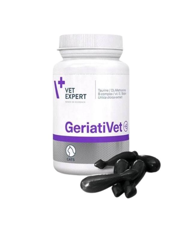 VET EXPERT GERIATIVET CAT - preparat wspomagający dla starszych kotów 60 kapsułek