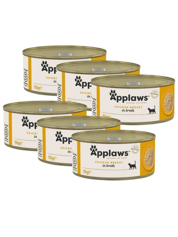 Applaws Cat Kurczak i Ser 6x156g PUSZKA