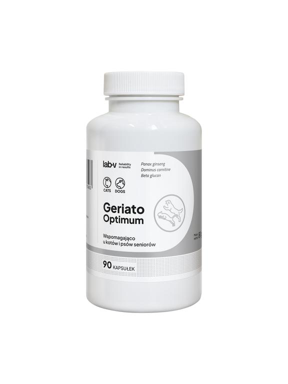 Lab-v Geriato Optimum – Wspomaganie zdrowia seniorów dla psów i kotów 90 kapsułek