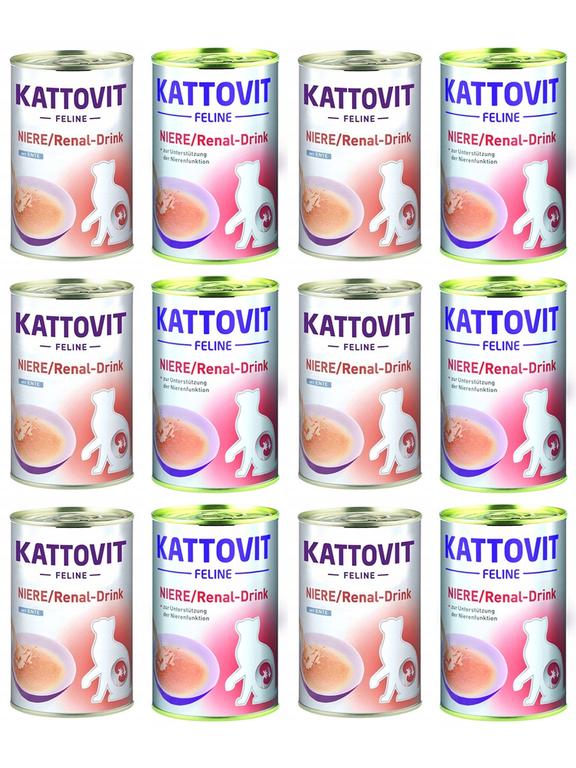 Kattovit Drink Niere/Renal kurczak/kaczka 12x135ml puszka