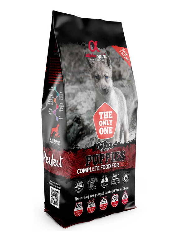ALPHA SPIRIT Pełnoporcjowa sucha karma Puppies 12kg