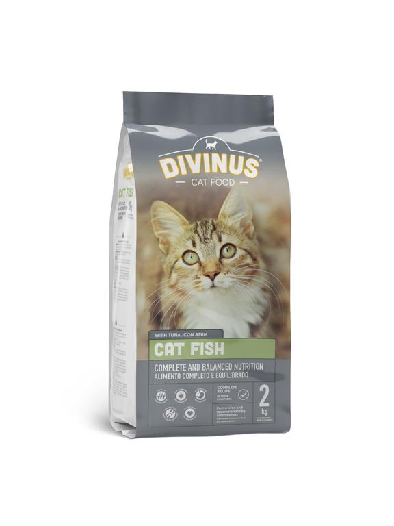 Divinus Cat Fish dla kotów dorosłych 2kg