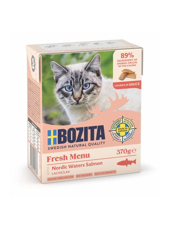 BOZITA Cat Łosoś W Sosie 370g
