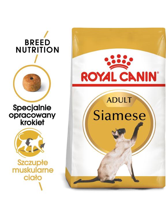 ROYAL CANIN Siamese Adult 2kg karma sucha dla kotów dorosłych rasy syjamskiej