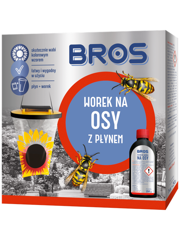 BROS – Worek na osy z płynem