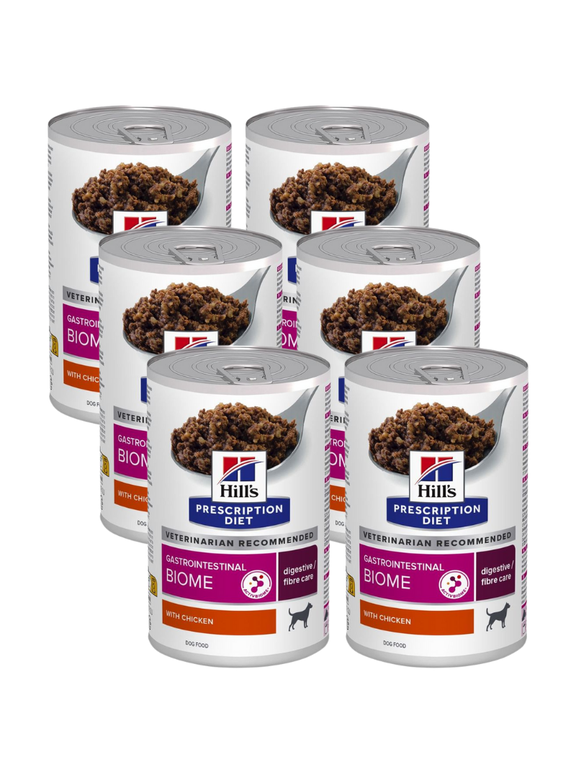 HILL'S PD Prescription Diet Canine Gastrointestinal Biome 6x370g