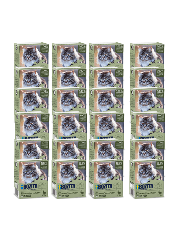 BOZITA Cat Królik W Galaretce 24x370g