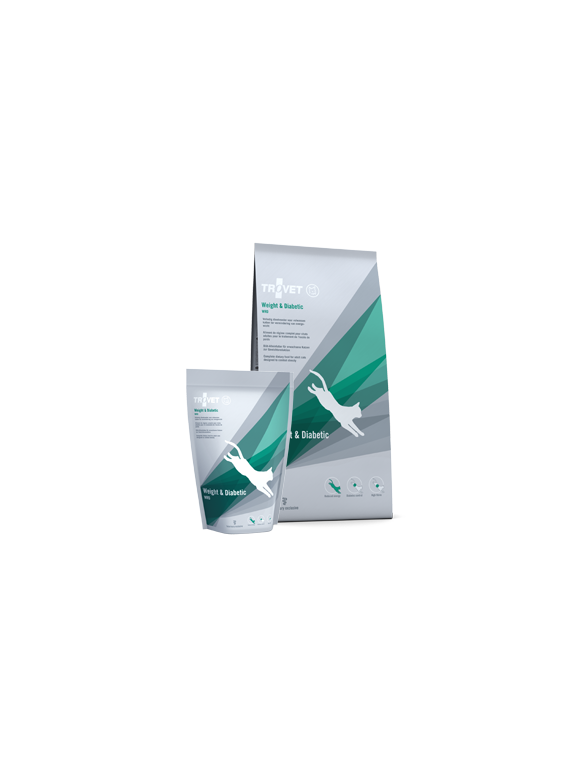 TROVET WRD Weight & Diabetic (dla kota) 3kg