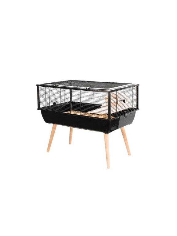 ZOLUX Klatka Neo Nigha mała H36 czarna 78x48x36 cm