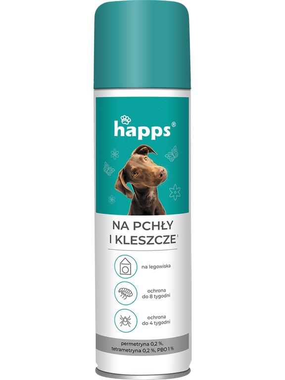 HAPPS -Aerozol na pchły i kleszcze 250ml