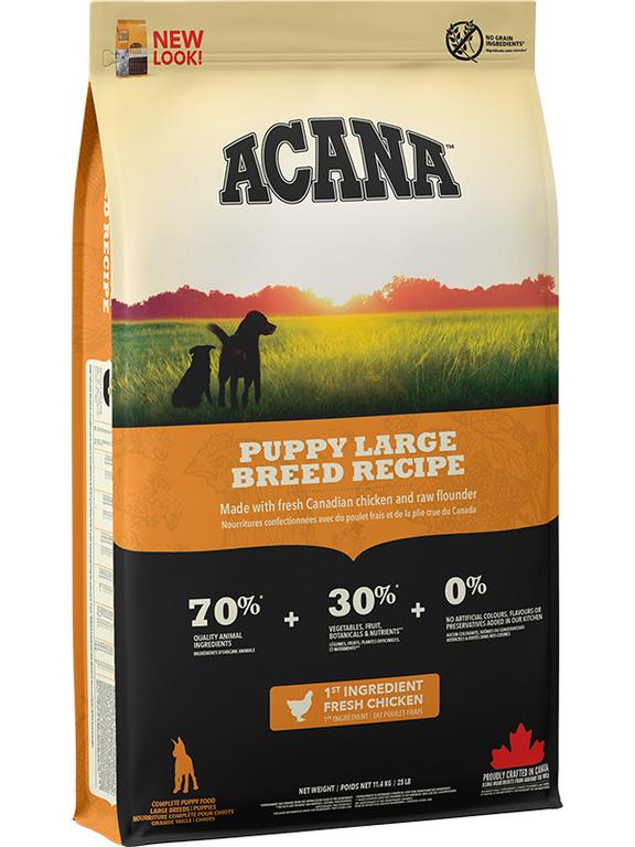 ACANA Puppy Large Breed 11,4kg / Opakowanie uszkodzone (4405,8443) !!!
