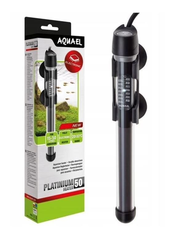 AQUAEL Grzałka szklana Platinium 50W