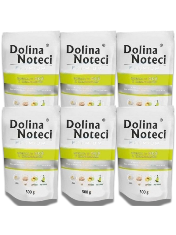 Dolina Noteci Premium Gęś z ziemniakami 6x500g