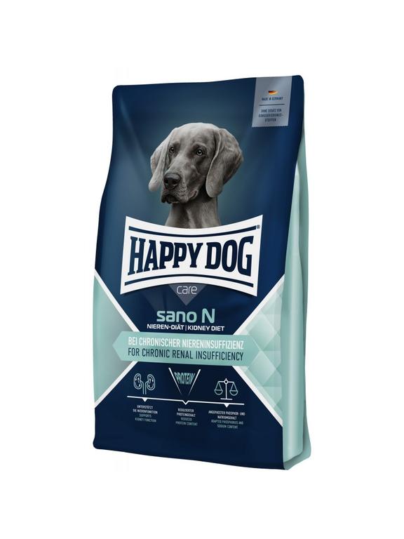 Happy Dog Sano N, karma sucha, wspomagająca nerki, 7,5kg\ Opakowanie uszkodzone (9541) !!!