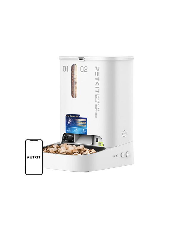 Dozownik karmy PETKIT Yumshare Dual Hopper 2 z kamerą