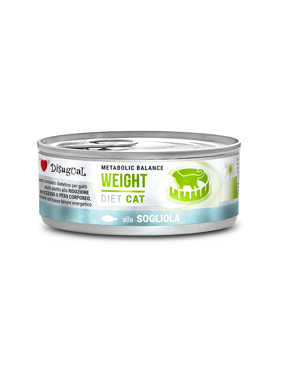 Disugual Karma mokra dla kota Weterynaryjna WEIGHT Sola (dorosły) 85g
