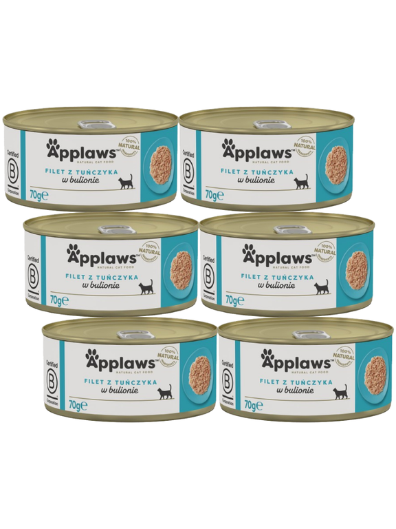 Applaws Cat Tuńczyk 6x70g PUSZKA