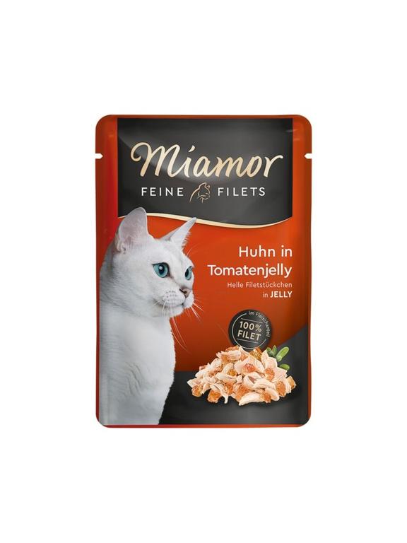 Miamor Feine Filets - mokra karma dla kota tuńczyk z pomidorami w galarecie 100g
