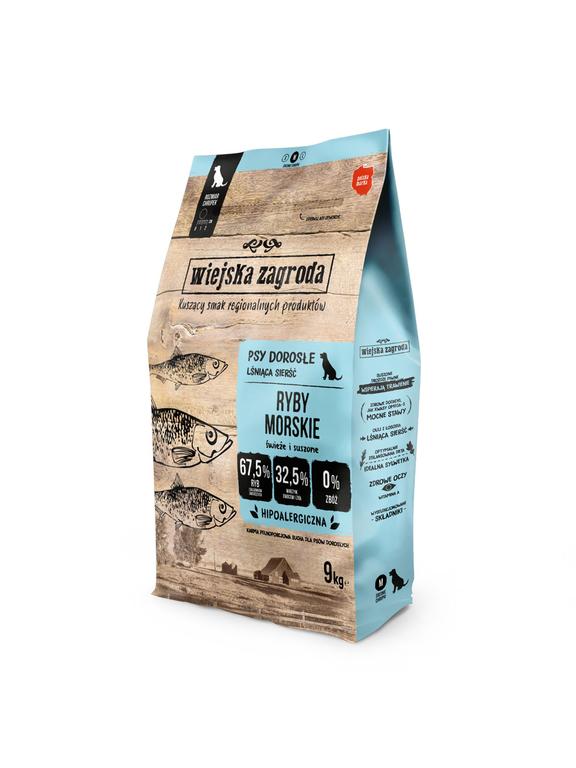 Wiejska Zagroda ryby morskie chrupki M 9kg