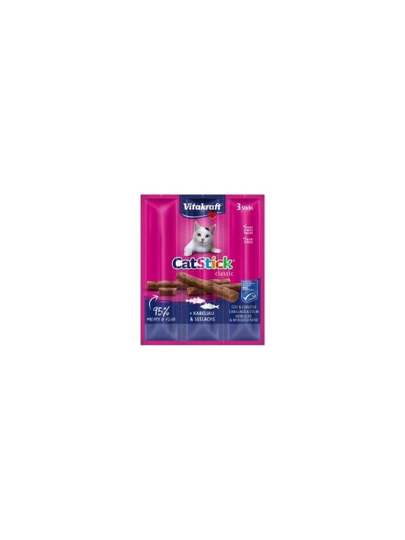 VITAKRAFT Kabanosy Cat Stick z dorszem dla kota 18g