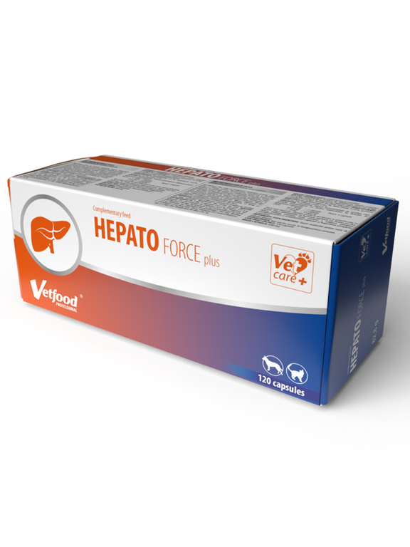 VETFOOD Hepatoforce Plus 120kaps.