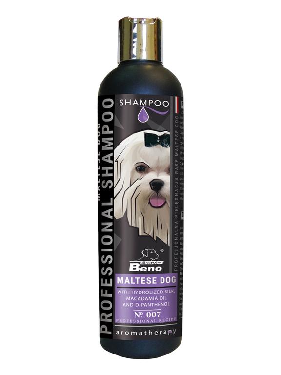 SUPER BENO PROFESSIONAL mokry szampon DLA MALTAŃCZYKA 250ml